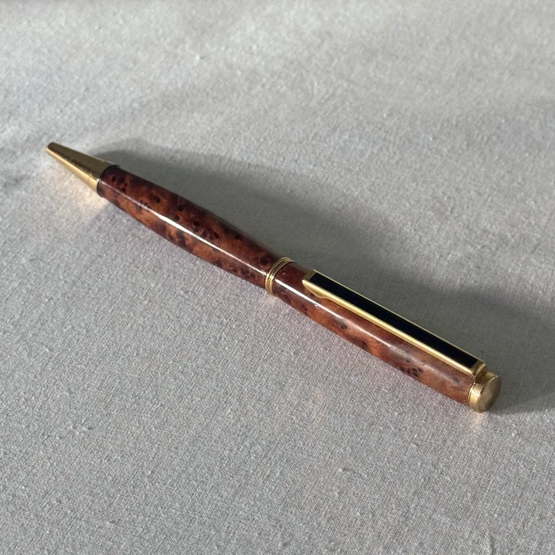 Ballpoint Pen in amboyna