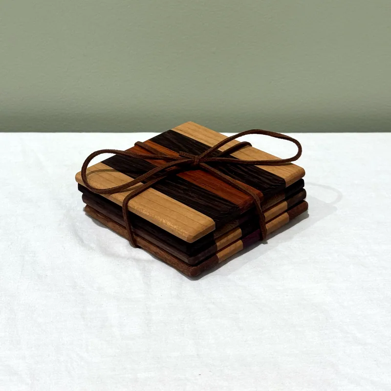 Exotic Coasters, the set tied up