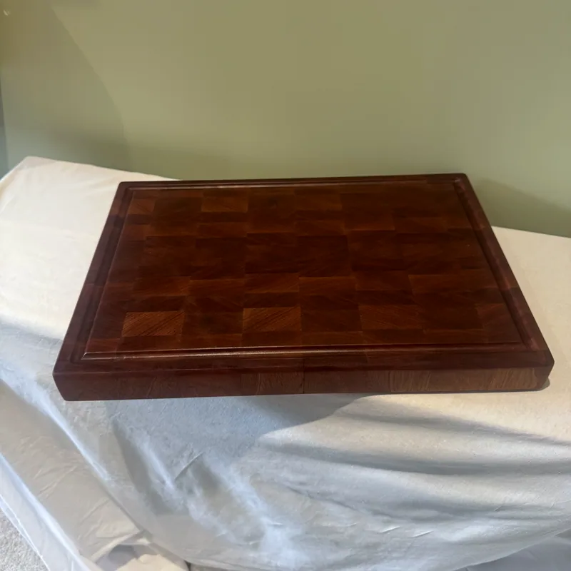 Sapele End Grain Chopping Board, 464mm, main view